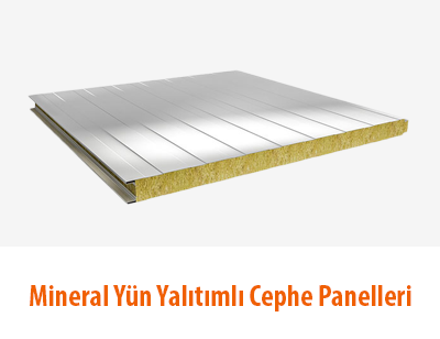 Mineral Yün Yalıtımlı Cephe Panelleri